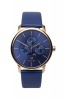 Mohda Blue Steel Moonphase Watch - Crystal Indigo Photo