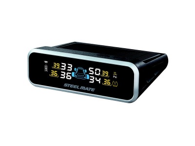 Photo of Steel Mate Tyre Pressure Monitoring System - TPMS 2-way Rechargeable Solar Display