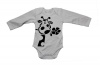 Flower Giraffe - LS - Baby Grow Photo