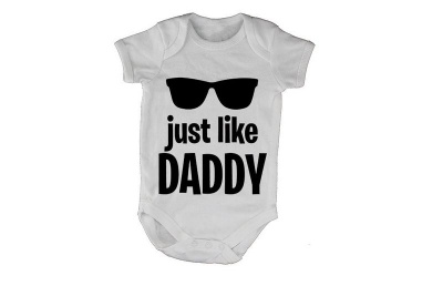 Photo of Just Like Daddy - Sunglasses - SS - Baby Grow