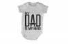 My Dad is my Hero - Mustache - SS - Baby Grow Photo