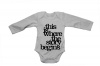 This is Where the Story Begins - LS - Baby Grow Photo