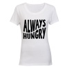 Always Hungry - Ladies - T-Shirt - White Photo
