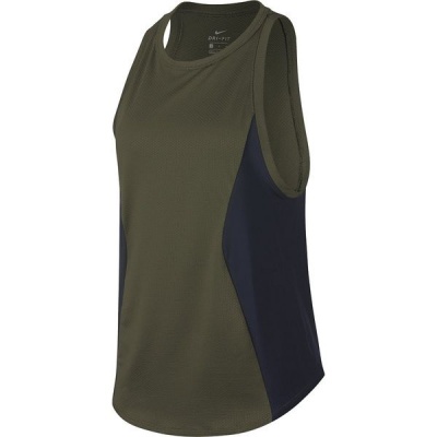 Photo of Nike Women's Woven Training Tank Top - Olive