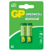 GP Batteries Greencell Carbon Zinc AA Card of 2 Photo