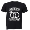 Under New Management - Rings - Adults - T-Shirt - Black Photo