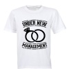 Under New Management - Rings - Adults - T-Shirt - White Photo