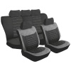 Montecarlo - 11 pieces Car Seat Cover Set - Grey Suede Photo
