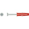 Rawlplug Universal Plug 10x36mm Screw 50mm 100 - Box Photo