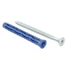 Rawlplug Universal Nylon Plug Screws 6mmx50mm x50-Box Photo