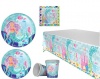 Mermaid Birthday Party Table Decor Set Photo