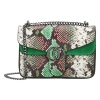 Charm London Elisa Leather Ladies Shoulder Bag - Green Photo