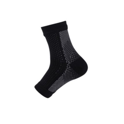 Photo of Ankle Brace Compression Black/White One size