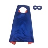 Blue & Red Superhero Cape & Mask Photo