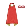 Red & Yellow Superhero Cape & Mask Photo