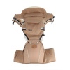 Luxury Multifunctional Hipseat Ergonomic Baby Carrier-Khaki Photo