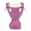 Luxury Multifunctional Hipseat Ergonomic Baby Carrier-Purple Photo