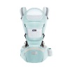 Multi-function Ergonomic Baby Carrier With Hipsit-Green Photo