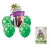 Bulk Pack x 4 Happy Birthday Balloon Bouquet 5 Pieces Photo