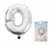 Balloons Foil Silver O Photo