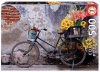 Educa Bicycle with Flowers 500 Puzzle Photo