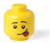 LEGO Storage Head Small - 16cm - Silly Photo