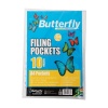 Bulk Pack 15 x File Display-Pockets Plastic A4 10 x Pockets Photo