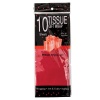 Bulk Pack x 12 Paper Tissue 50x66cm 10 piecess Per Pack Red Photo
