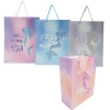 Bulk Pack x 8 Gift-Bag Paper Large Mermaid 26x32cm Photo