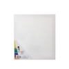 Bulk Pack x 4 Art Craft Canvas 300x300x15mm Wood Mount Photo