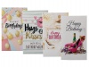Bulk Pack x 4 Birthday Card & Envelope - Female Photo