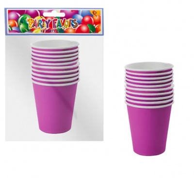 Photo of Bulk Pack x 6 Party Cups - Purple - 10 Piece Per Pack
