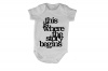 This is Where the Story Begins - SS - Baby Grow Photo