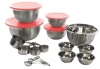 Gibson Home Stainless Steel Kitchen Preparation Set - 21 Piece Photo