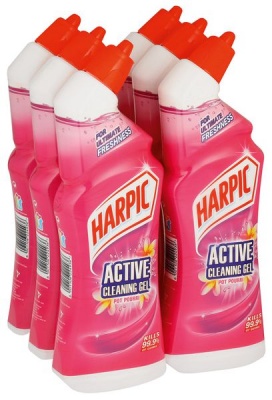 Photo of Harpic 6 x 750ml Active Cleaning Gel Toilet Cleaner Pot Pourri