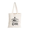 MugNolia Underestimate Me Cotton Shopper Bag Photo
