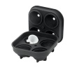 Football Shape Silicone Ice Cube Tray With Lid Photo
