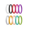 Silicone Ring 10 Set Ladies Ridge Size 6 Photo