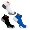Compression Vitalsox Ankle 3 Set Blue/Black/White Small Photo
