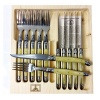 Photo of Laguiole Jean Dubost - France 12 Piece Knife & Fork Set - Victoria Mix Photo of Laguiole Jean Dubost - France 12 Piece Knife & Fork Set - Victoria Mix