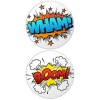 MugNolia Comic Words Coaster Set Photo