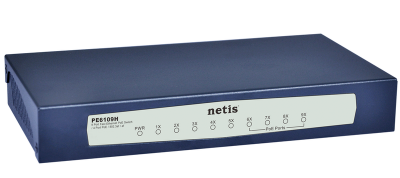 Photo of Netis 9 10/100Mbps Auto-Negotiation RJ45 ports; 4PoE function