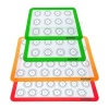 Set of 4 Reusable Silicone Macaron Baking Mats 0.75mm Photo