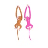 Plush Hanging Monkey 60 cm Pink & Brown Photo