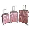 3 Piece Blue Star Luggage Set - Rose Gold Photo