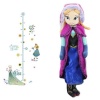 Frozen Princess Elsa Wall Sticker and Anna Doll Photo