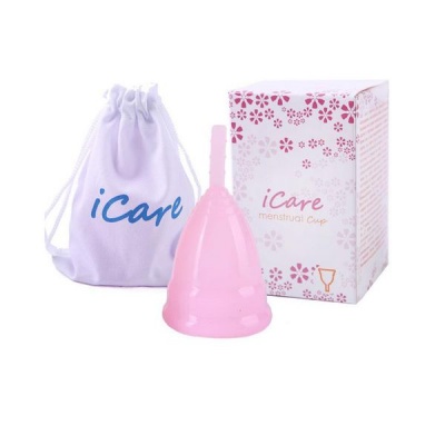 Photo of Menstrual Cup - Blue Red & Pink