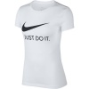 Nike Women's Sportswear JDI Swoosh T-Shirt - White Photo