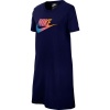 Nike Big Girls' Sportswear Dress - Blue Photo