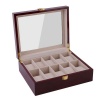 10 Slots Black Watch Storage Boxes Photo